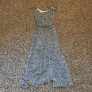 Sienna Sky XS Mini button down dress dalmatian print
